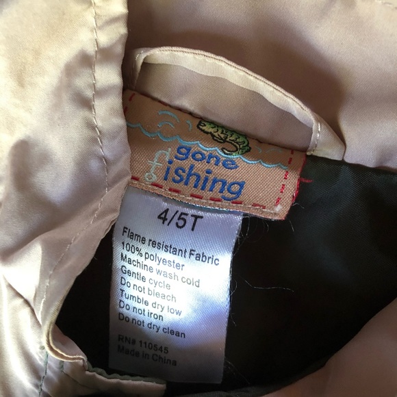 4/5T Gone Fishing 2pc outfit - Picture 2 of 8